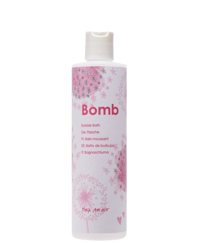 Pink Amour bubble bath